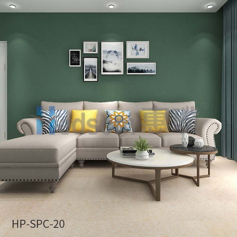 HP-SPC-20 惠璞石塑石材鎖扣地板溫馨舒適防潮放水防滑