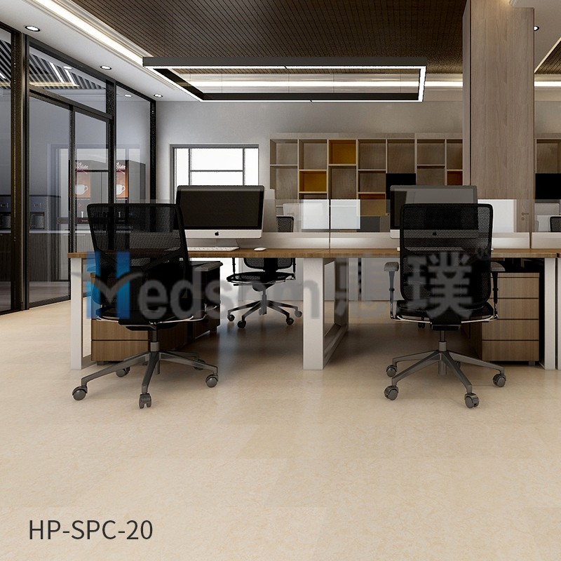 HP-SPC-20 惠璞石塑石材鎖扣地板溫馨舒適防潮放水防滑